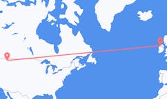 Flyreiser fra Kalispell, USA til Kincasslagh, Irland