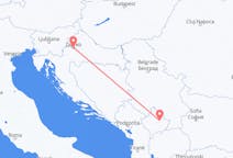 Flyrejser fra Pristina til Zagreb