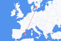 Flyrejser fra Malmø, Sverige til Palma de Mallorca, Spanien
