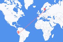 Flights from Jauja, Peru to Visby, Sweden