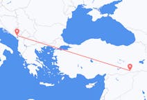出发地 黑山出发地 波德戈里察目的地 土耳其馬爾丁的航班