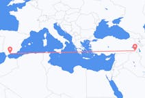 Flights from Hakkâri, Turkey to Málaga, Spain