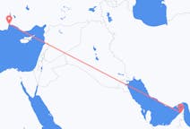 Fly fra Ras al-Khaimah til Antalya