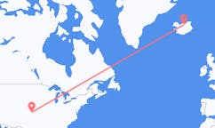 出发地 美国Dodge City目的地 冰岛阿克雷里的航班