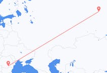 Fly fra Surgut til București