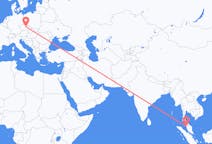 Flights from Penang, Malaysia to Pardubice, Czechia