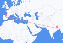 Flights from Durgapur, India to Madrid, Spain