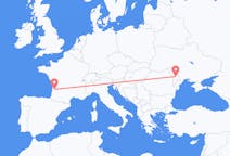 Flyrejser fra Chișinău, Moldova til Bordeaux, Frankrig