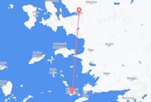 Flüge von Kalymnos, Griechenland nach Izmir, die Türkei