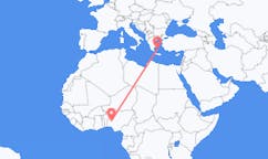 Flüge von Ilorin, Nigeria nach Plaka, Griechenland