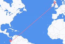 Flights from Manta, Ecuador to Douglas, Isle of Man