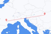 Flyg från Cluj Napoca, Rumänien till Rodez, Frankrike