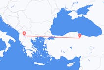 Flights from Ohrid, Republic of North Macedonia to Amasya, Turkey
