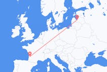 Vuelos de Riga, Letonia a Burdeos, Francia