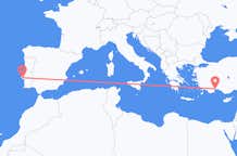 Flights from Antalya to Lisbon
