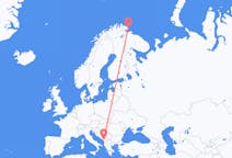 Flights from Podgorica, Montenegro to Vardø, Norway