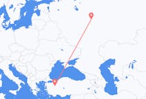Flights from Nizhny Novgorod, Russia to Kütahya, Turkey