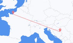 Flyrejser fra Tuzla, Bosnien-Hercegovina til Deauville, Frankrig