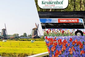From Amsterdam Guided Keukenhof Countryside and Windmills Tour