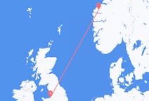 Flights from Volda, Norway to Liverpool, the United Kingdom