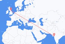 Flyreiser fra Surat, India til Durham, England