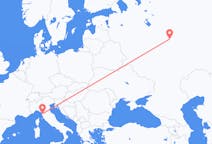 Flights from Nizhny Novgorod, Russia to Pisa, Italy