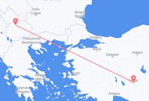 Loty z Konya w Turcji do Skopje w Macedonii Północnej