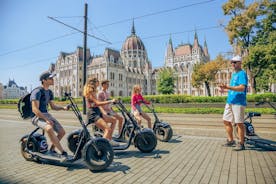 Guided Tours in Budapest, Hungary on MonsteRoller e-Scooter