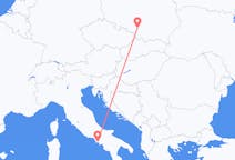Flyg från Neapel till Katowice