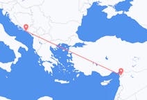 出发地 克罗地亚杜布罗夫尼克目的地 土耳其哈塔伊省的航班
