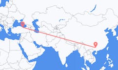 Flyreiser fra Liuzhou, til Ordu