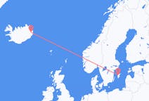 Flyg från Egilsstaðir till Visby