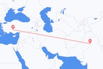 Flyg från Lahore, Pakistan till Konya, Turkiet