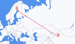 Flights from Korla to Luleå