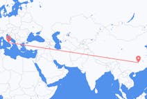 中国出发地 长沙市飞往中国目的地 那不勒斯的航班