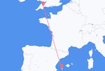 Flights from Exeter, the United Kingdom to Ibiza, Spain