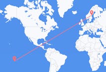 Flüge von Fakarava, Französisch-Polynesien nach Sundsvall, Schweden