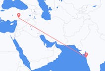 Flüge von der Stadt Mumbai in die Stadt Kahramanmaraş