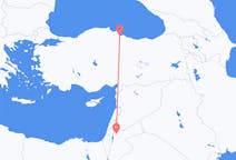 Flyg från Amman, Jordanien till Samsun, Turkiet