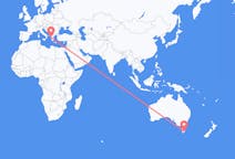 Flyg från Hobart, Australien till Preveza, Grekland