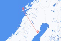Flüge von Leknes, Norwegen nach Umeå, Schweden