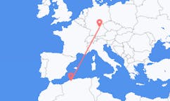 Flyg från Chlef, Algeriet till Nürnberg, Tyskland