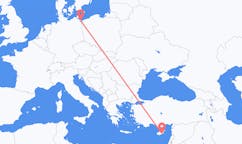 Flights from Heringsdorf, Germany to Larnaca, Cyprus