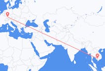 Flights from Phnom Penh, Cambodia to Stuttgart, Germany