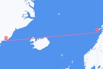 Flights from Røst to Kulusuk