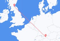Loty z Innsbruck w Austrii do Edynburga w Szkocji