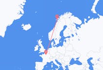 Flights from Paris, France to Svolvær, Norway