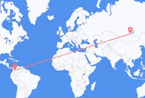 Flights from Bogotá, Colombia to Irkutsk, Russia
