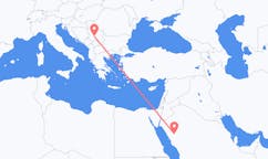 Flyg från Al-`Ula, Saudiarabien till Kraljevo, Serbien