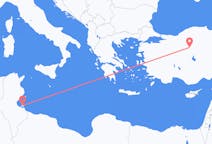 出发地 突尼斯出发地 杰尔巴岛目的地 土耳其安卡拉的航班
